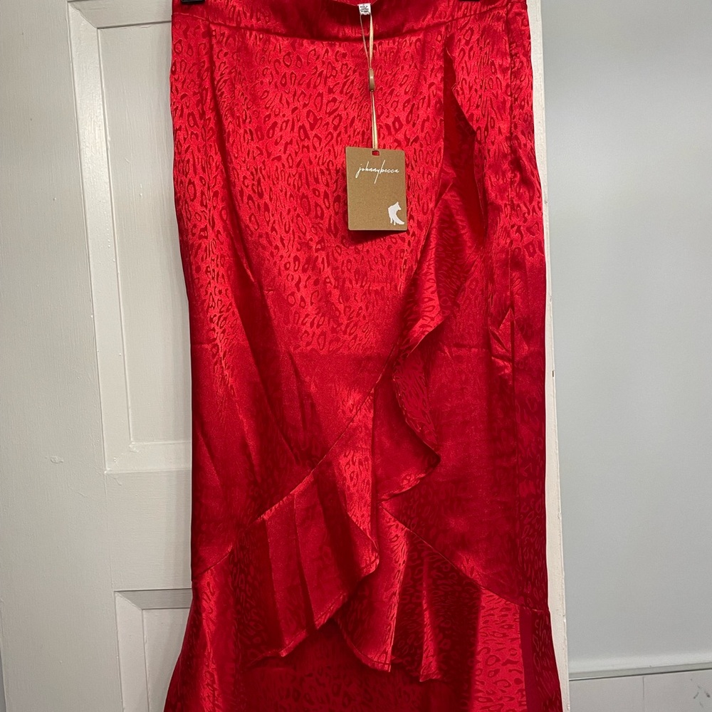 Red Women's Skirt